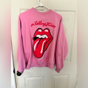 rolling stones crew neck